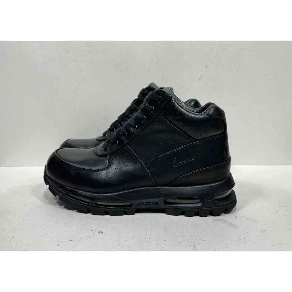 Nike Air Max Goadome ACG Triple Black Boots Men's Size 9.5 865031-009 Shoes
